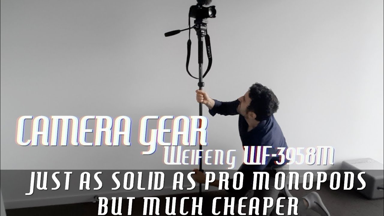 Weifeng WF-3958M Monopod | Much Better Value than a Manfrotto