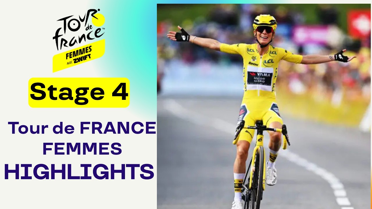 Tour de France Femmes 2026 Stage 4 Highlights | Individual Time Trial | Full TT Highlights