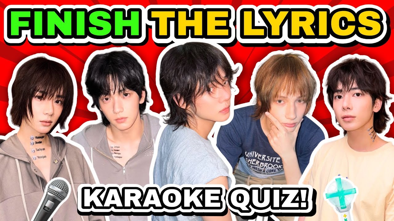 Дополните текст песни: Сможете ли вы закончить эти песни TXT? 🎤 | Викторина TXT