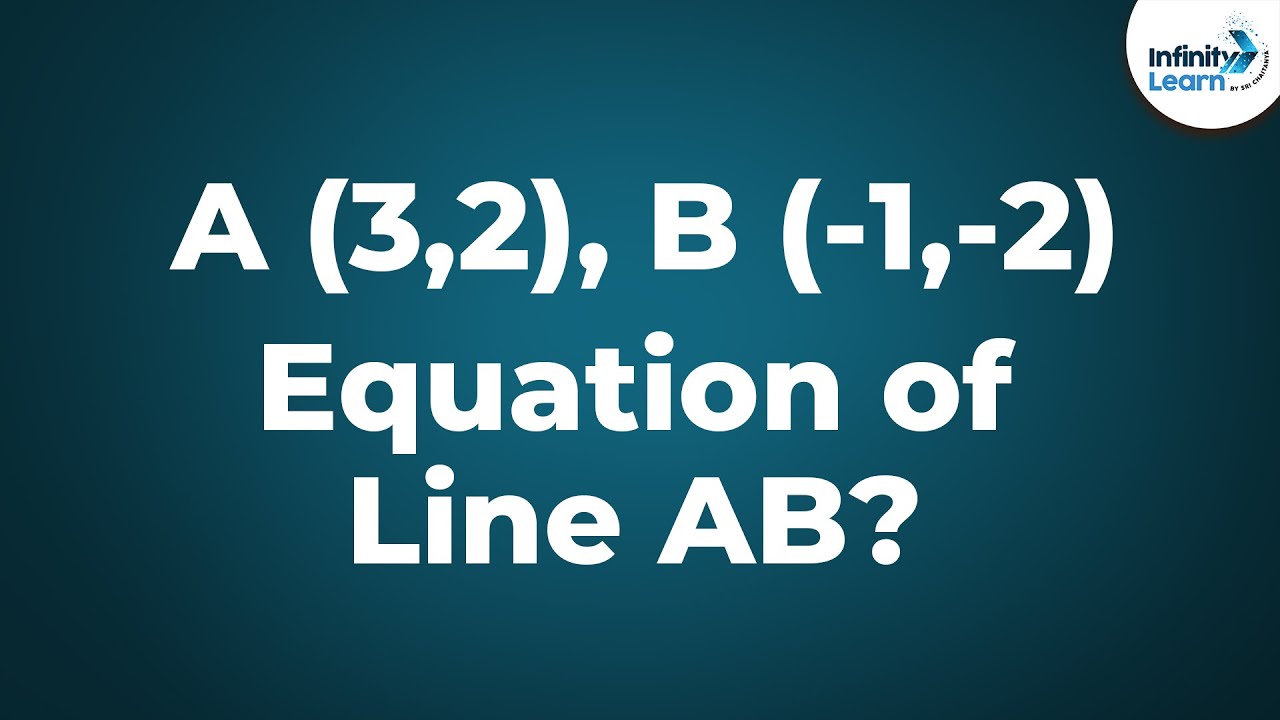 Find Equation of a Line (Given the coordinates) | (GMAT/GRE/CAT/Bank PO/SSC CGL) | Don't Memorise