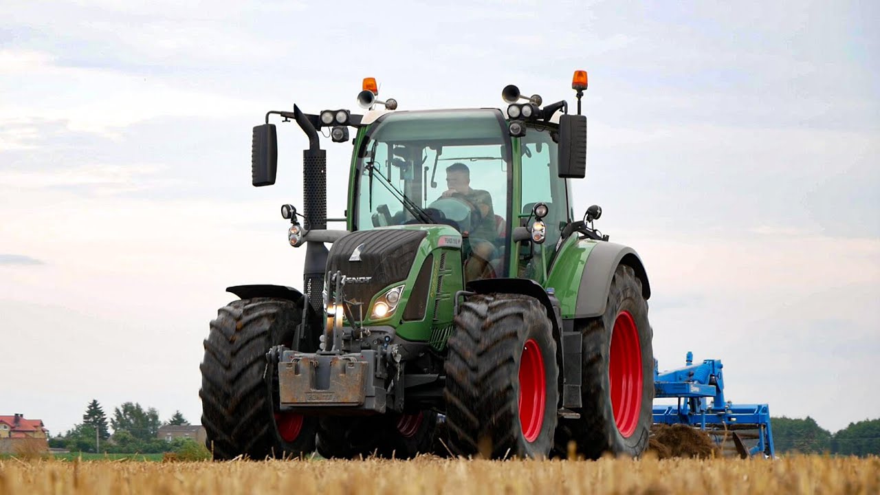 Uprawa pożniwna z Fendtem 516 SAPHIR & Deutz Fahr & Joskin