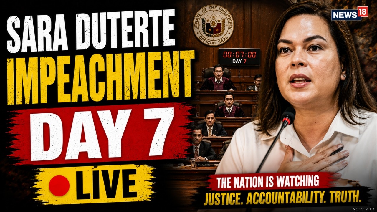 Sara Duterte Impeachment Trial LIVE Day 7 | Philippine Senate LIVE | Impeachment Trial Of VP | N18G