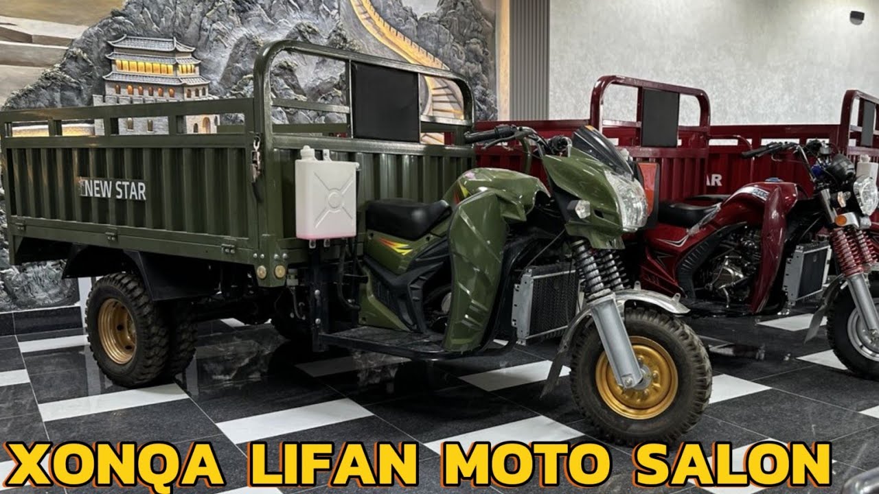 XONQA LIFAN MOTO SALON MURAVEY YAKKA MOTOTSIKL KVADRATSIKL NARXLARI