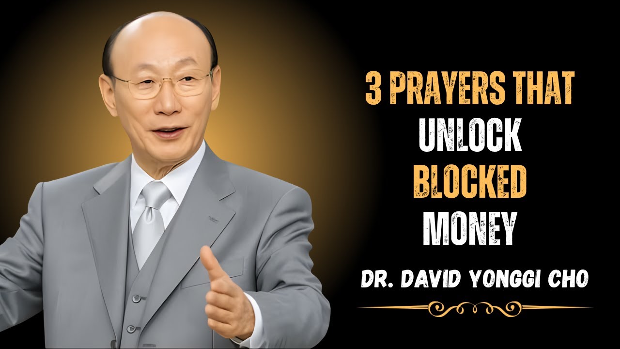 3 Prayers That Unlock Blocked Money | Break Financial Wealth Spiritually - DR. DAVID YONGGI CHO