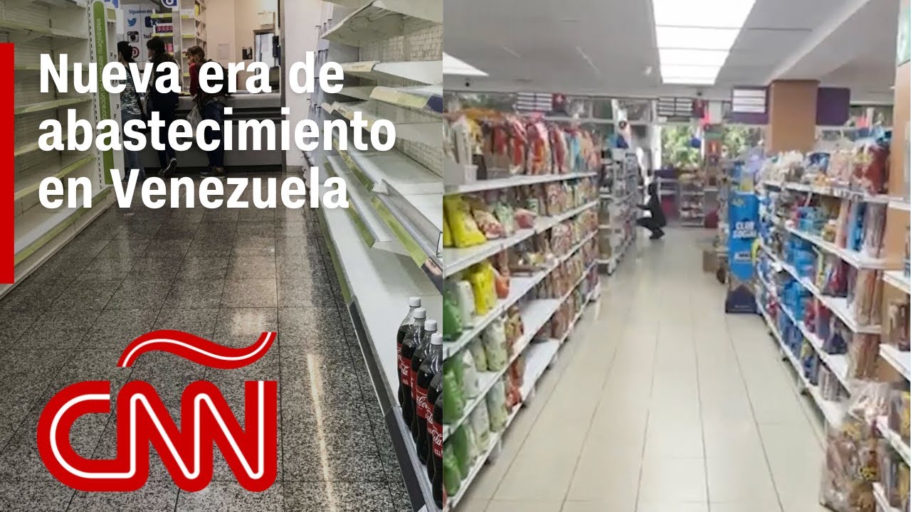 Nueva era de abastecimiento en Venezuela: los anaqueles de los supermercados están llenos