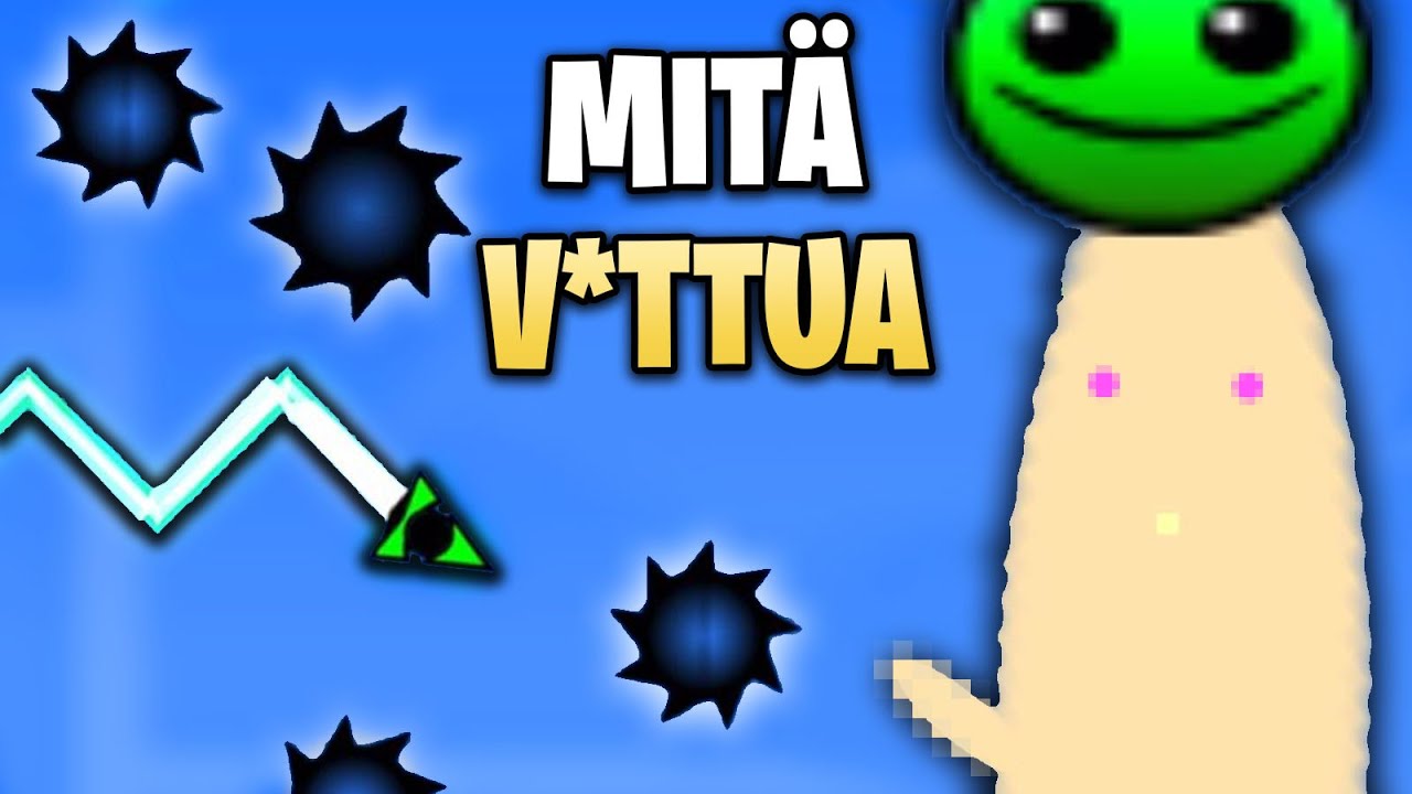 Teiän TASOT On BRAINROTTIA #5... (Geometry Dash Suomi)