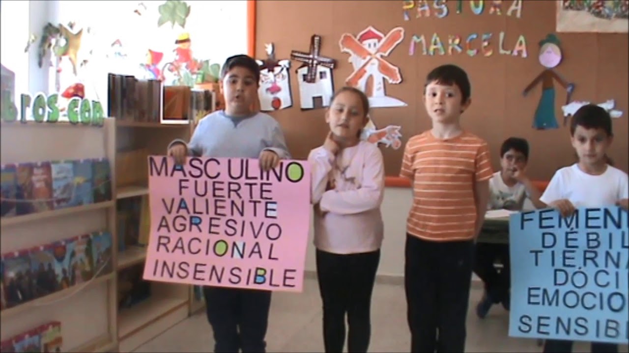 No a la violencia de género  CEIP Miguel de Cervantes  Piedrabuena