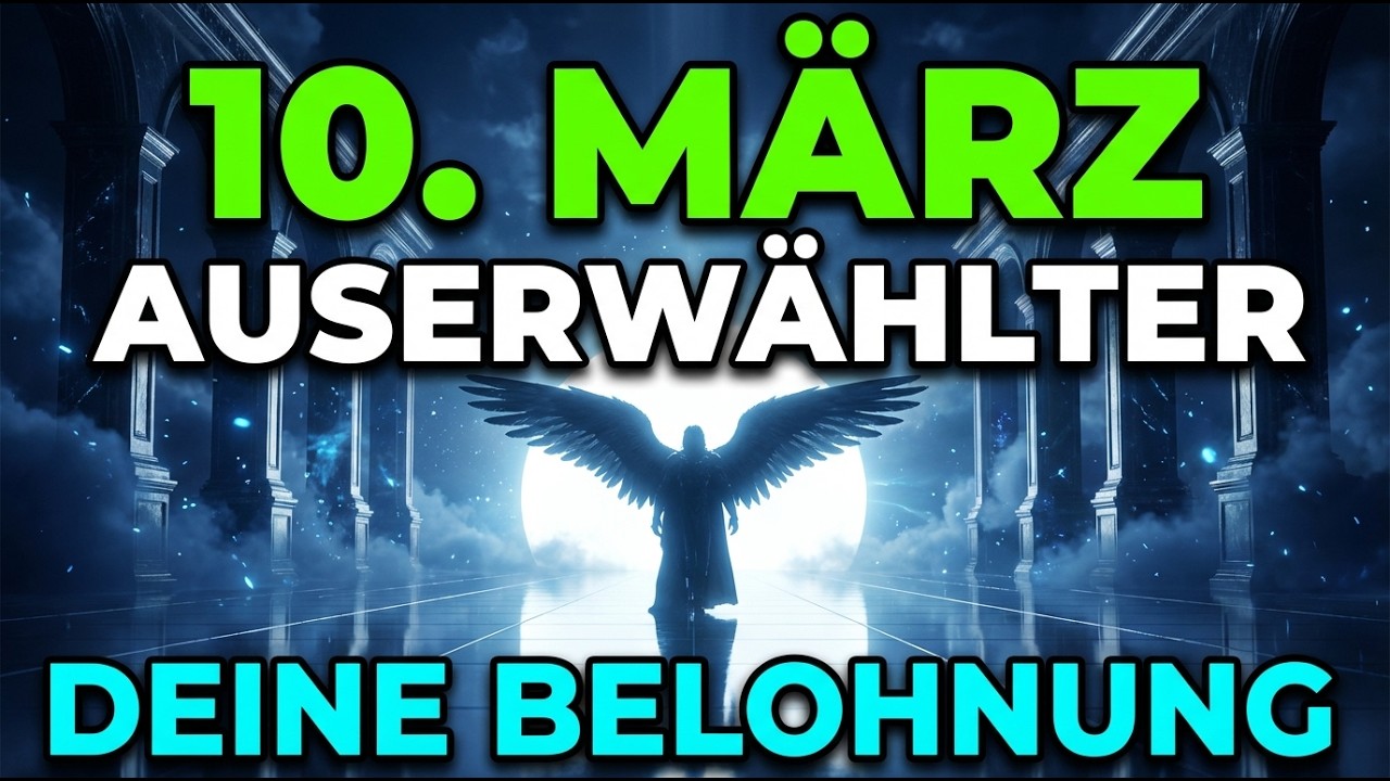 10. März - AUSERWÄHLTER, DEINE BELOHNUNG IST DA. MICHAEL WARNT: WENN DU SCROLLST, GEHT SIE VERLOREN