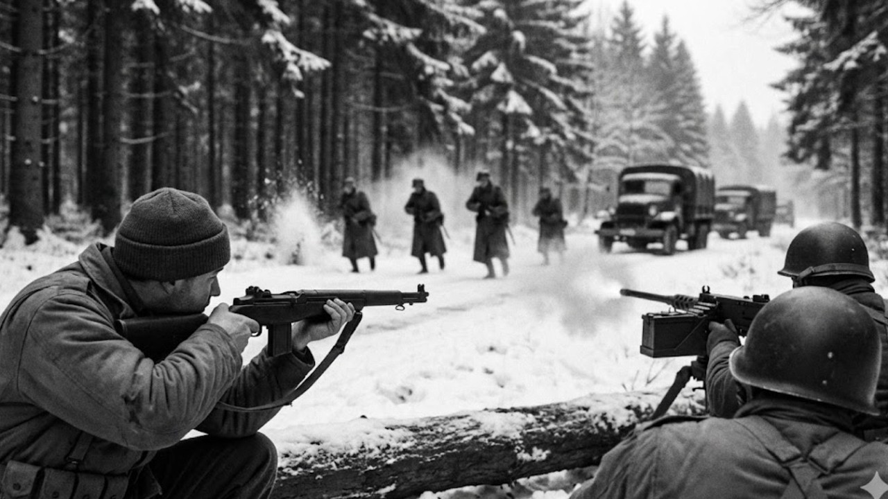 German Commanders Expected the Road to Be Open — One American Squad Refused to Retreat