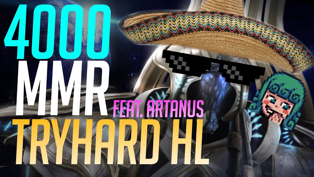 4000 MMR Tryhard Hero League Feat. Artanus