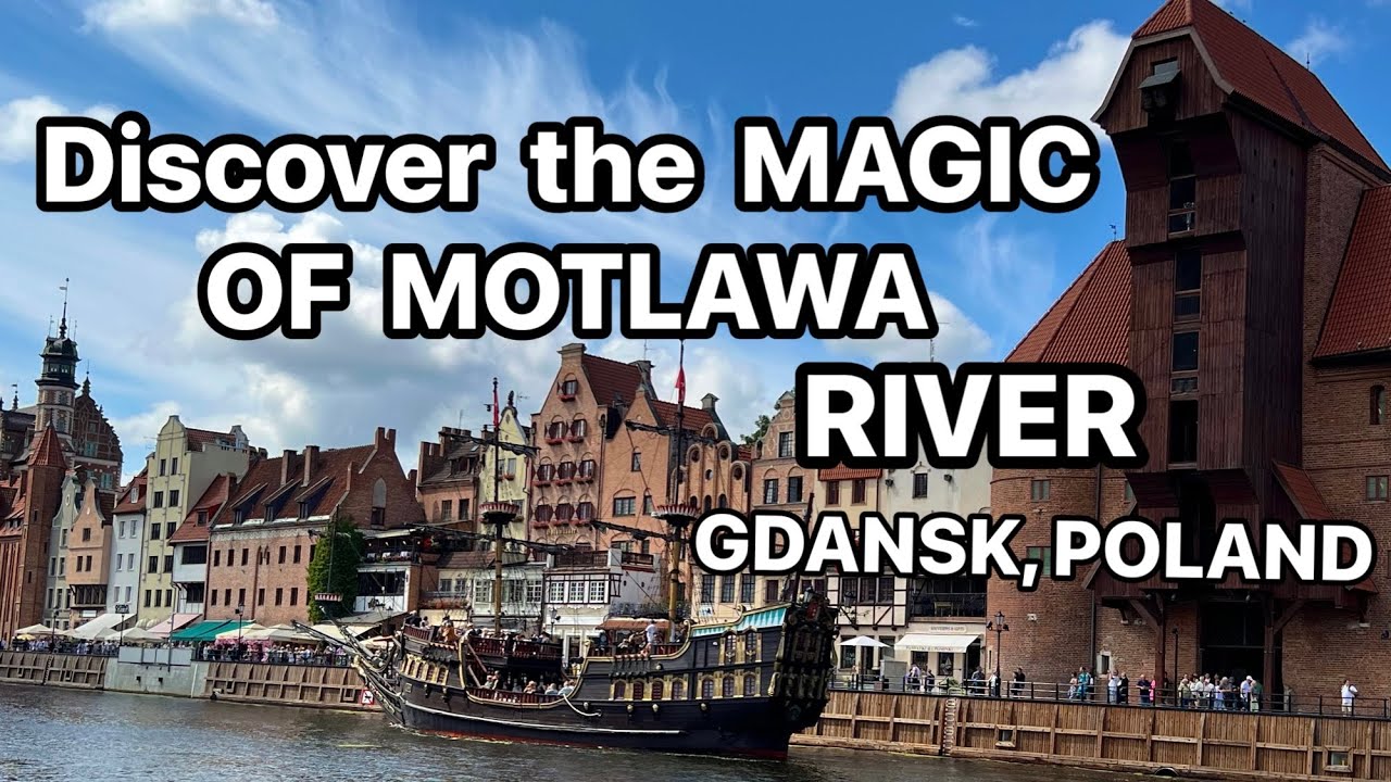GDANSK POLAND | MOTLAWA RIVER | WALK TOUR | 4K   #gdansk #river #walktour #travel #explorepoland 