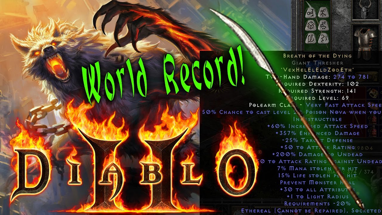 BREATH of the DYING is GODLY on DRUID | Diablo 2 Resurrected