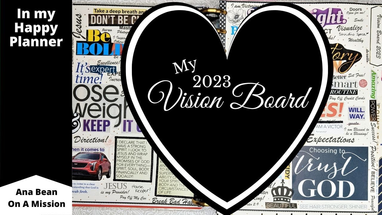 Happy Planner - Vision Board - Expect Great Things!