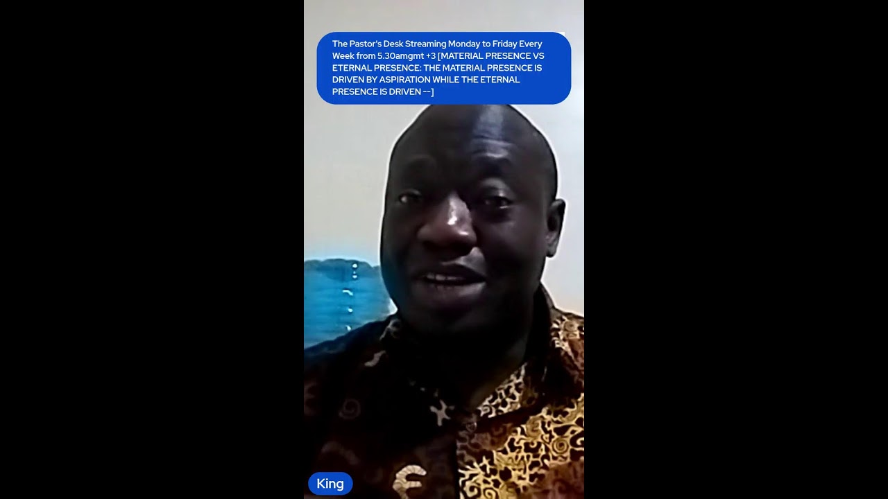 The Pastor's Desk: Daily Word Encounter  📱