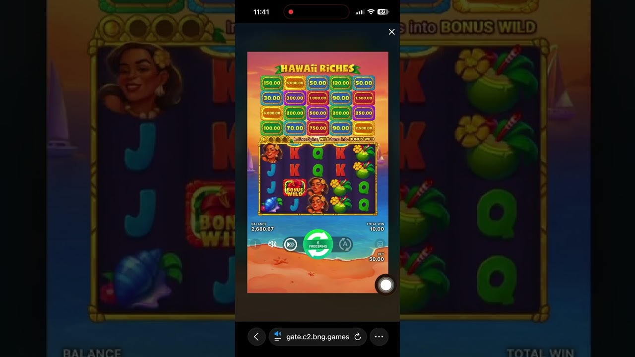 A9 BNG SLOT HAWAII RICHES