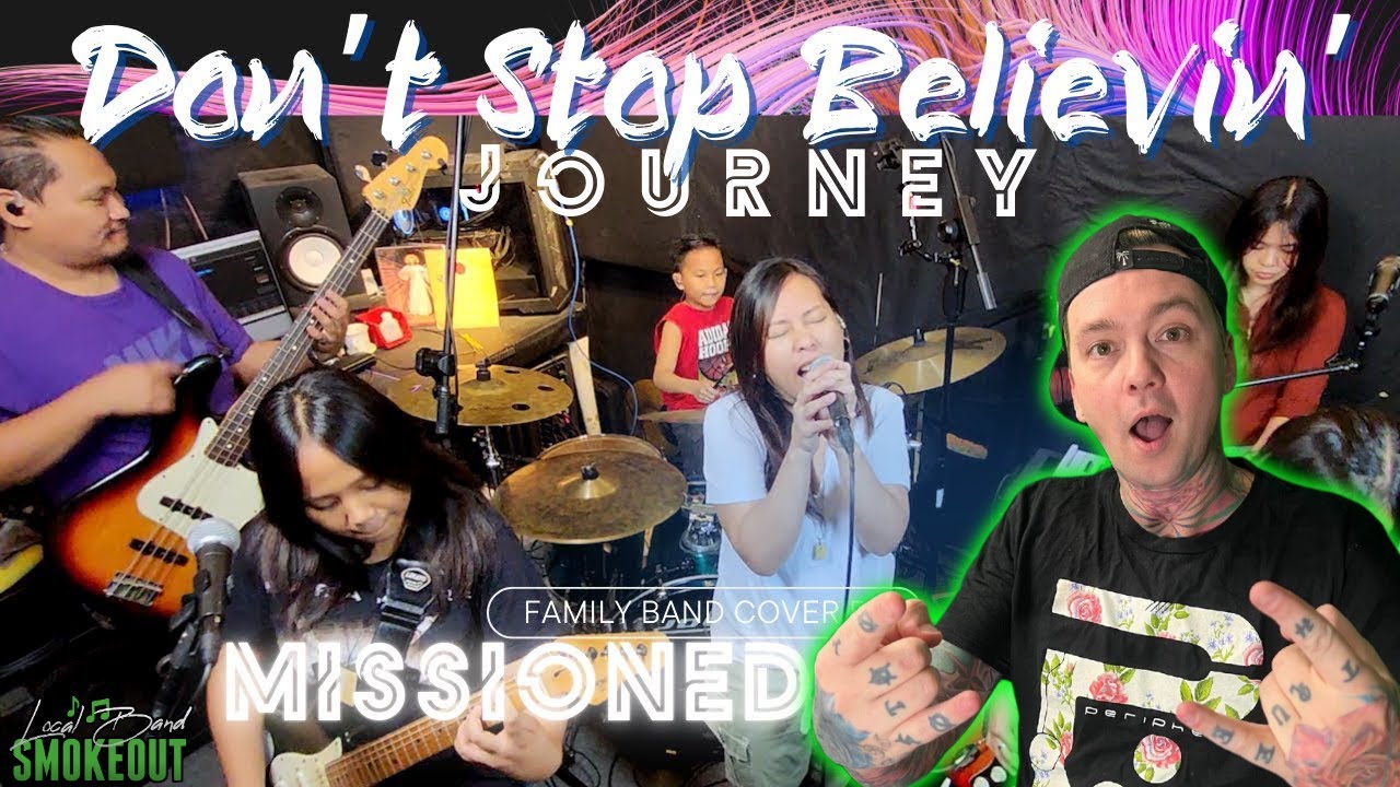 Missioned Souls - Don't Stop Believin' ( Reaction ) JOURNEY COVER