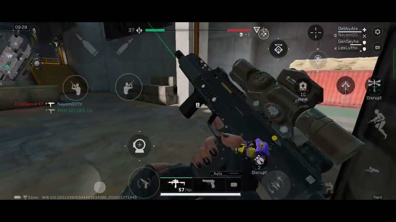 MP7 Crazy Loadout Delta Force Mobile Gameplay SD 855+
