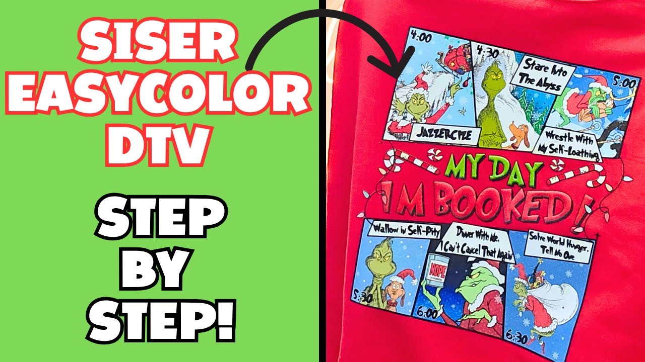 SISER EASYCOLOR DTV 101: Everything You Need to Know | For Beginners!