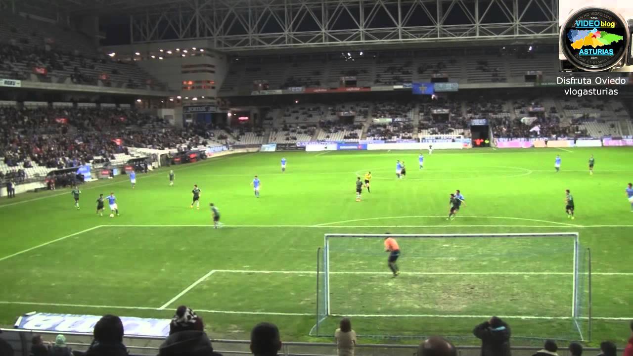Real Oviedo 1 - Racing Ferrol 0 desde GRADA (suspendido) - n&ordm; 41 de VideoblogASTURIAS.com