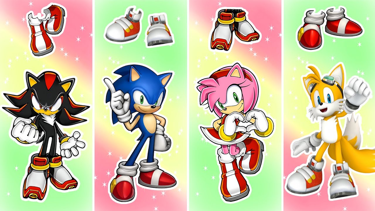 Sonic & Friends EDM Power-Up ⚡🎧 | Speed & Style in Action | Sonic Animation