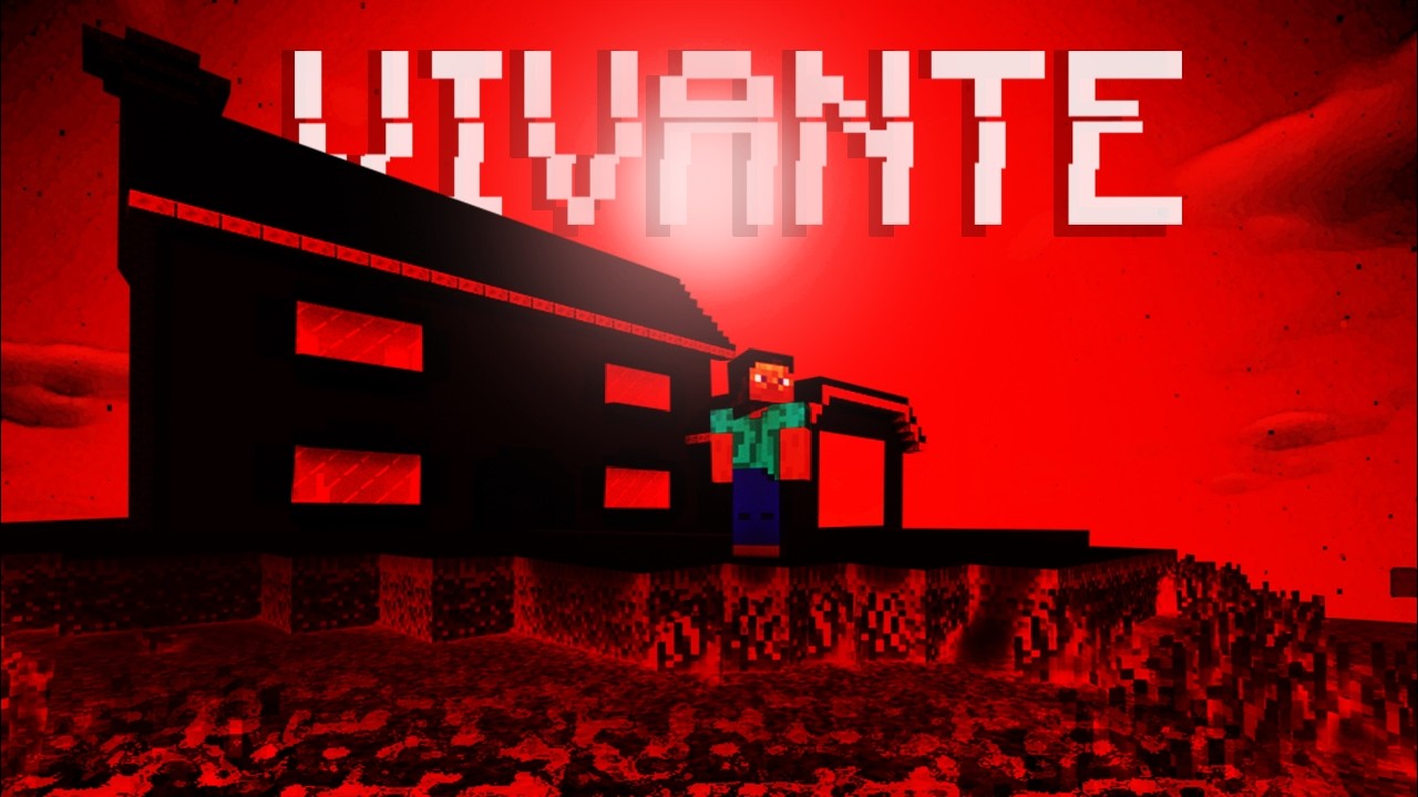 Ma maison Minecraft est vivante.