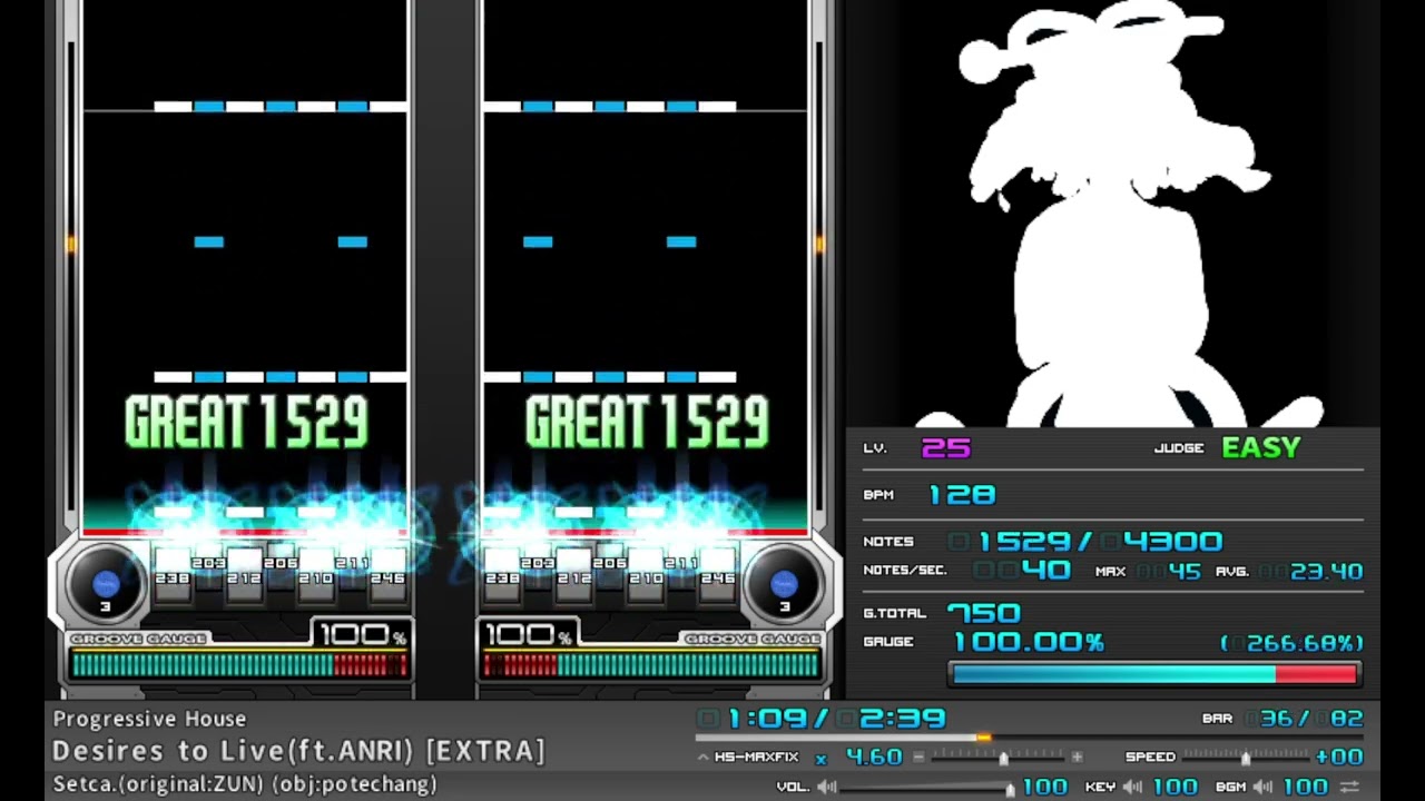 BMS自作差分 Desires to Live(ft.ANRI) [EXTRA] (st8?)