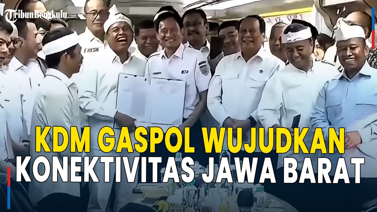 Kang Dedi Mulyadi Wujudkan Konektivitas se-Jawa Barat, Gandeng Dirut PT KAI-Wamenhub: Kereta Kilat