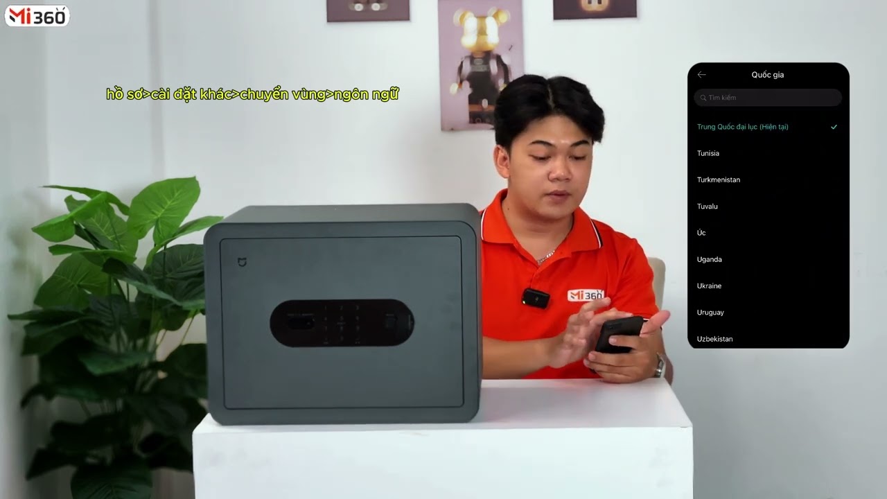 Hướng dẫn sử dụng két sắt XIAOMI MIJIA BGX-5/X1-3001