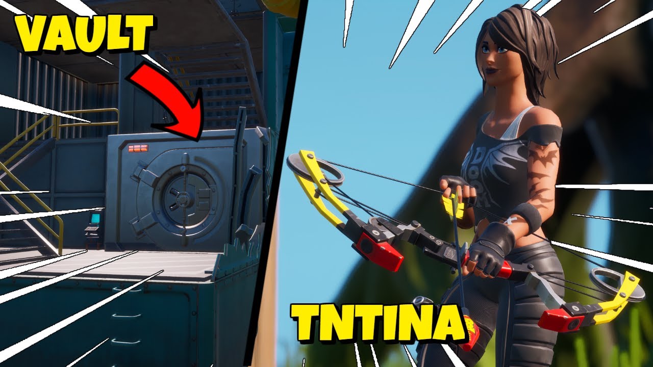 WHERE TO FIND TNTINA & OPEN OIL RIG VAULT in Fortnite