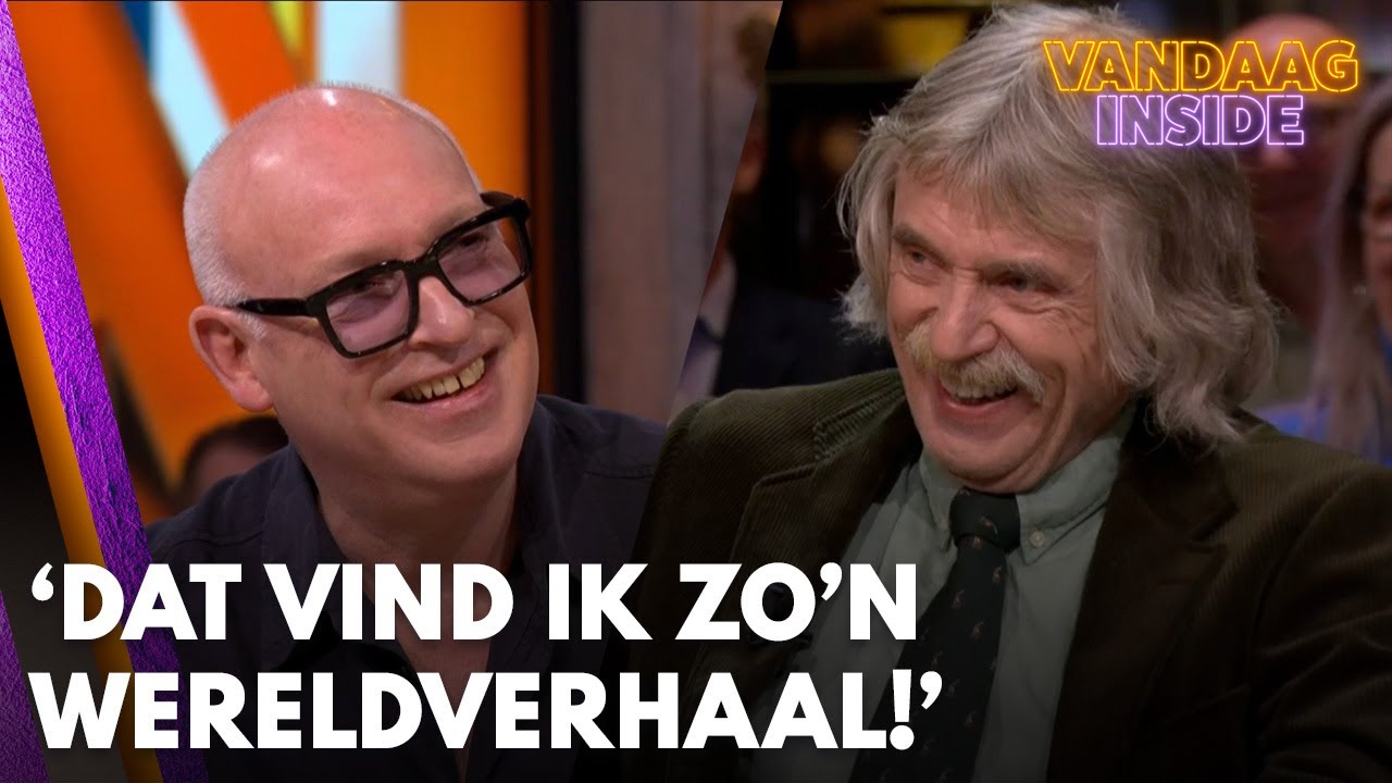 Johan en Ren&eacute; vertellen kostelijke anekdotes: 'Dat vind ik zo'n wereldverhaal!' | VANDAAG INSIDE