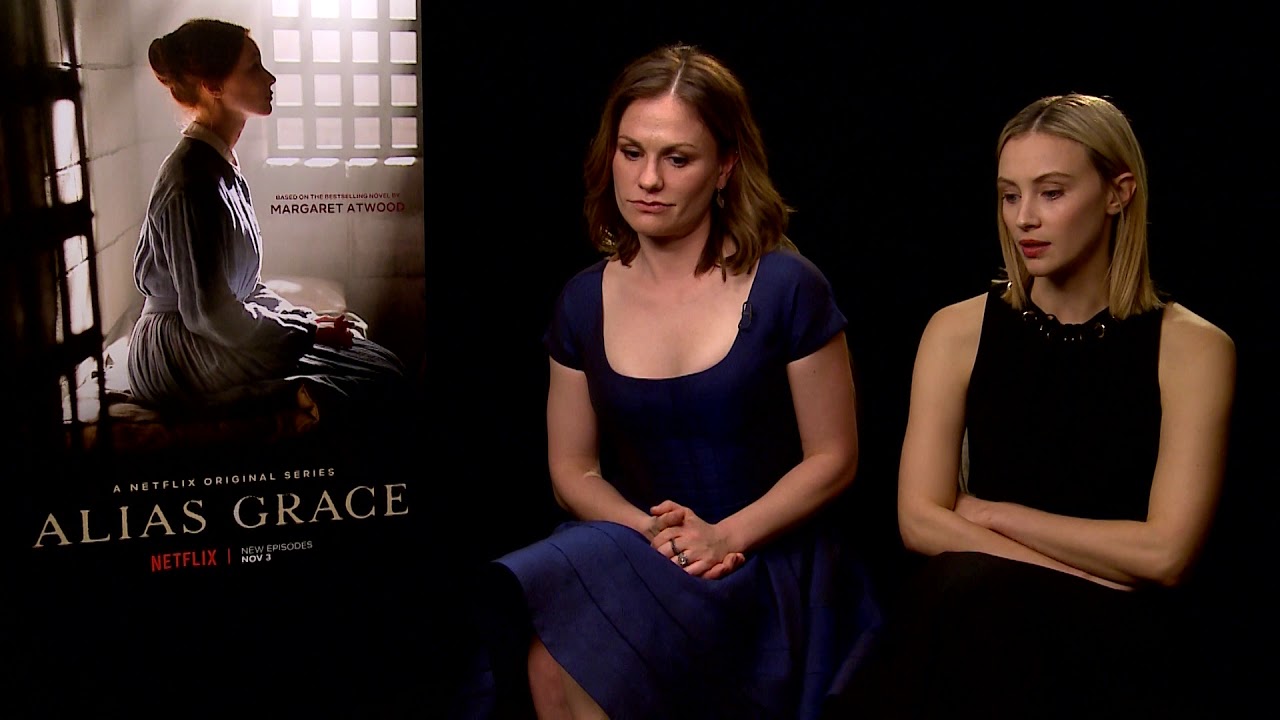 Alias Grace - Anna Paquin and Sarah Gadon Interview Part II