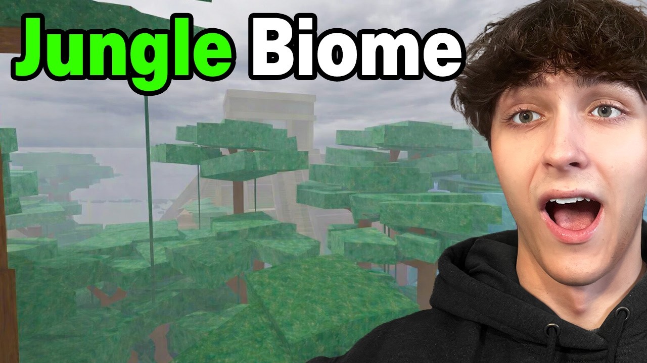 The JUNGLE BIOME In 99 Nights In The Forest!