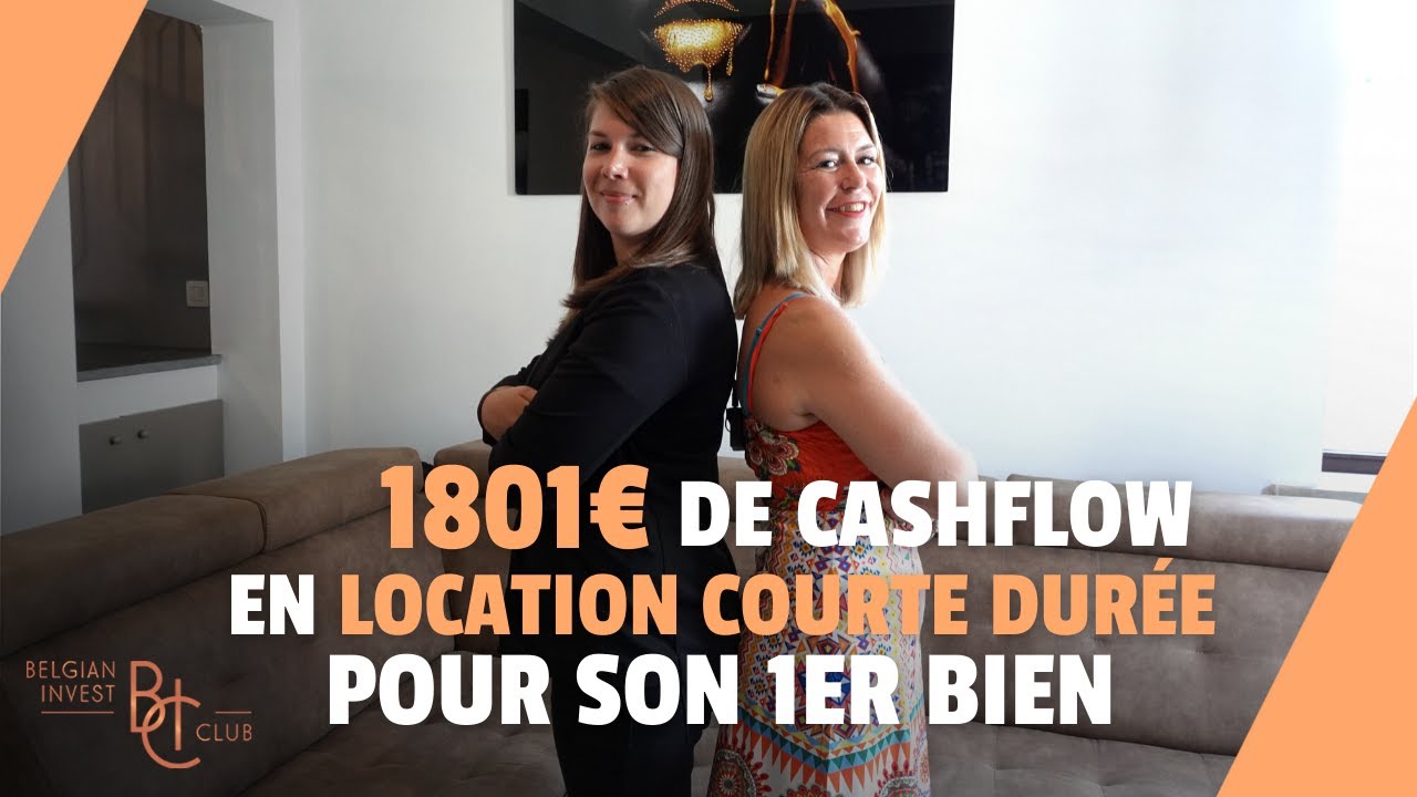 [Etude de cas] 1801€ de cashflow en location courte durée à Charleroi