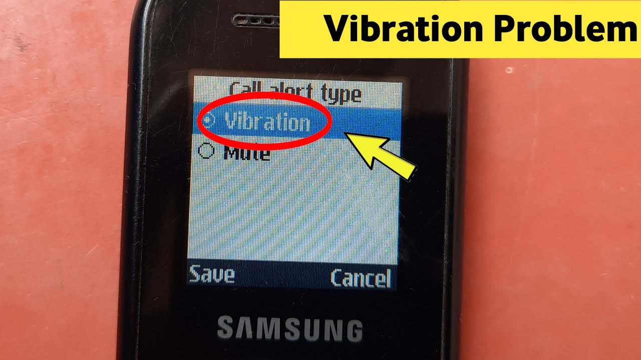 Samsung Vibrate Setting | Call Vibration Not Working Keypad mobile || Vibration Problem b110e, e1200