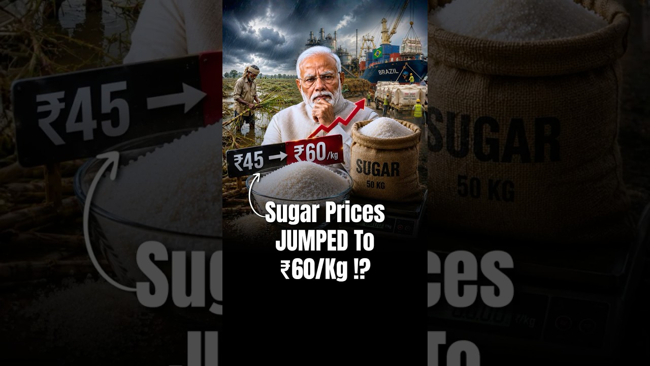 Sugar Prices Jumped To ₹60/Kg!?