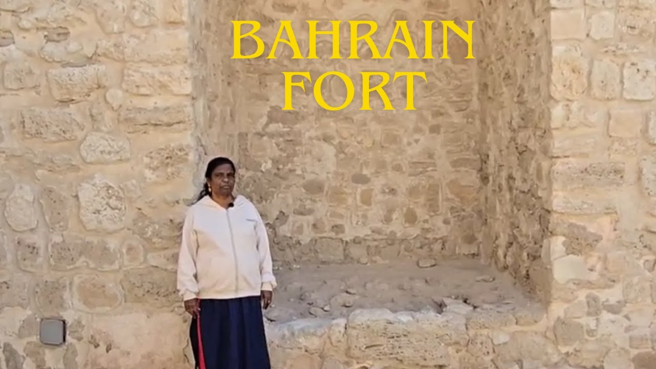 Bahrain  Fort Travel Vlog/With Karbabad Beach