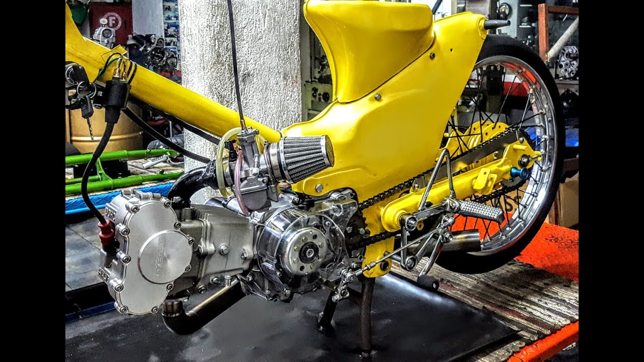 Sifneos Paros TAKEGAWA DOHC 4 VALVE 54X57 C50Z MODIFYING GARAGE 