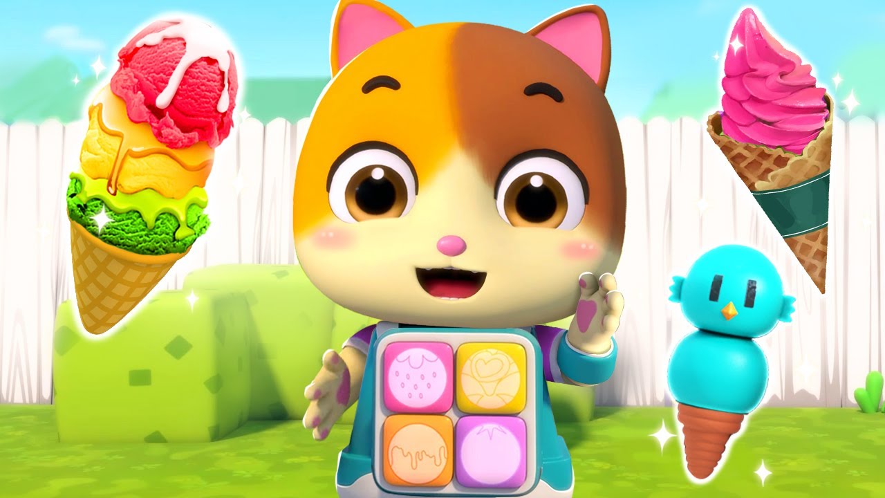 روبوت المثلجات | مثلجات الملونة | اغاني اطفال | اناشيد اطفال | ميمي وتيمي | MeowMi Family Show