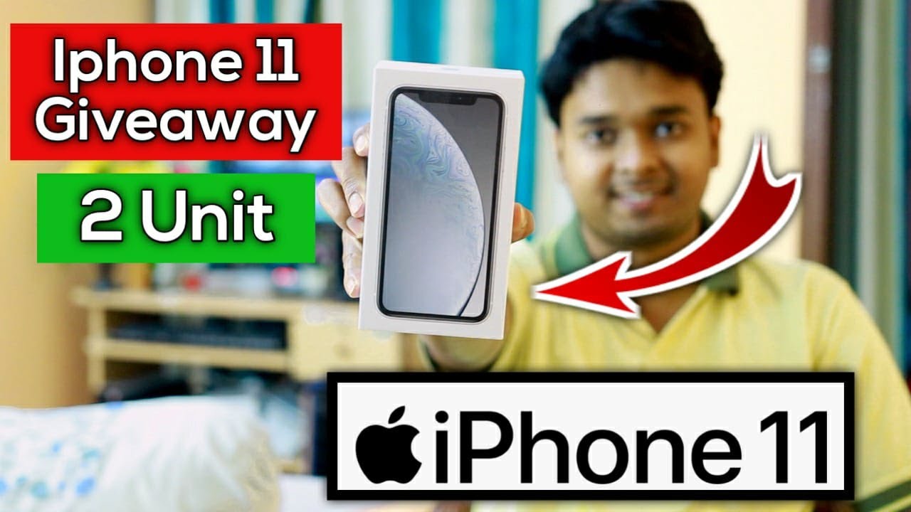 Iphone 11 Giveaway 2 Unit | Mega Giveaway On Tech scan | Participate Now