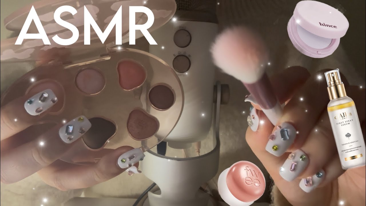 ［ASMR］あなたにメイクしてあげます🩷オノマトペメイクロールプレイ💄