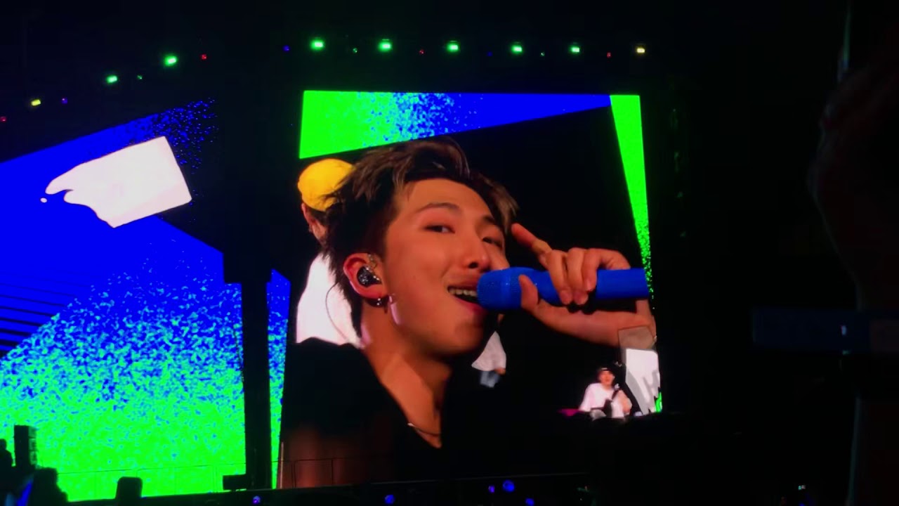 anpanman - BTS speak yourself stadium tour live @ the rose bowl los angeles D-1 5/4/2019