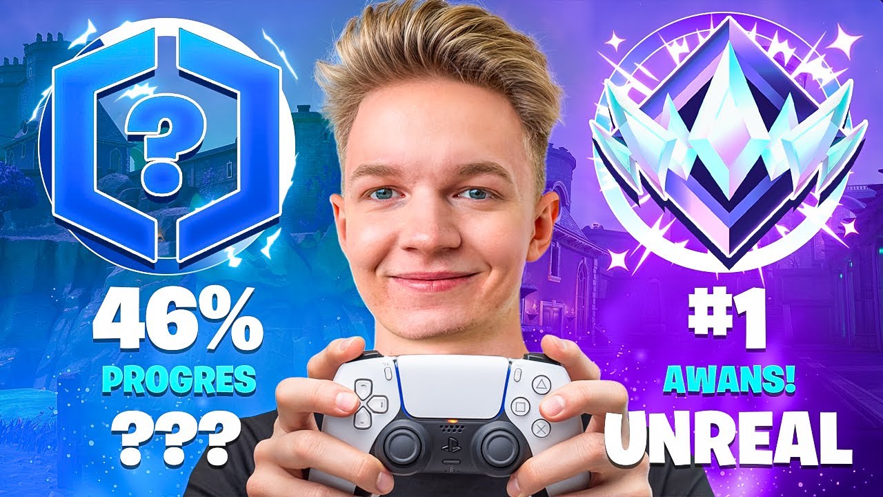 UNRANKED do UNREAL na SOLO REAKTYWACJI w Fortnite