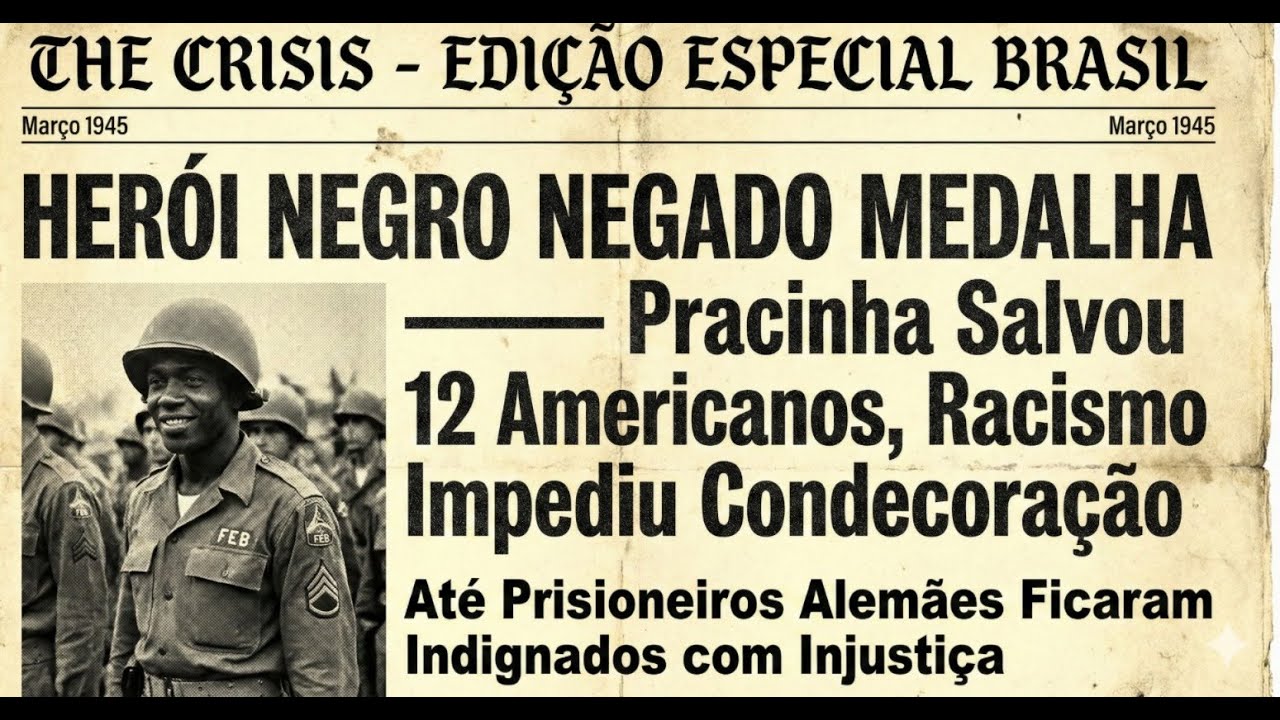 FEB: BRASILEIRO NEGRO SALVOU AMERICANOS E SOFREU RACISMO — A HISTÓRIA COMPLETA