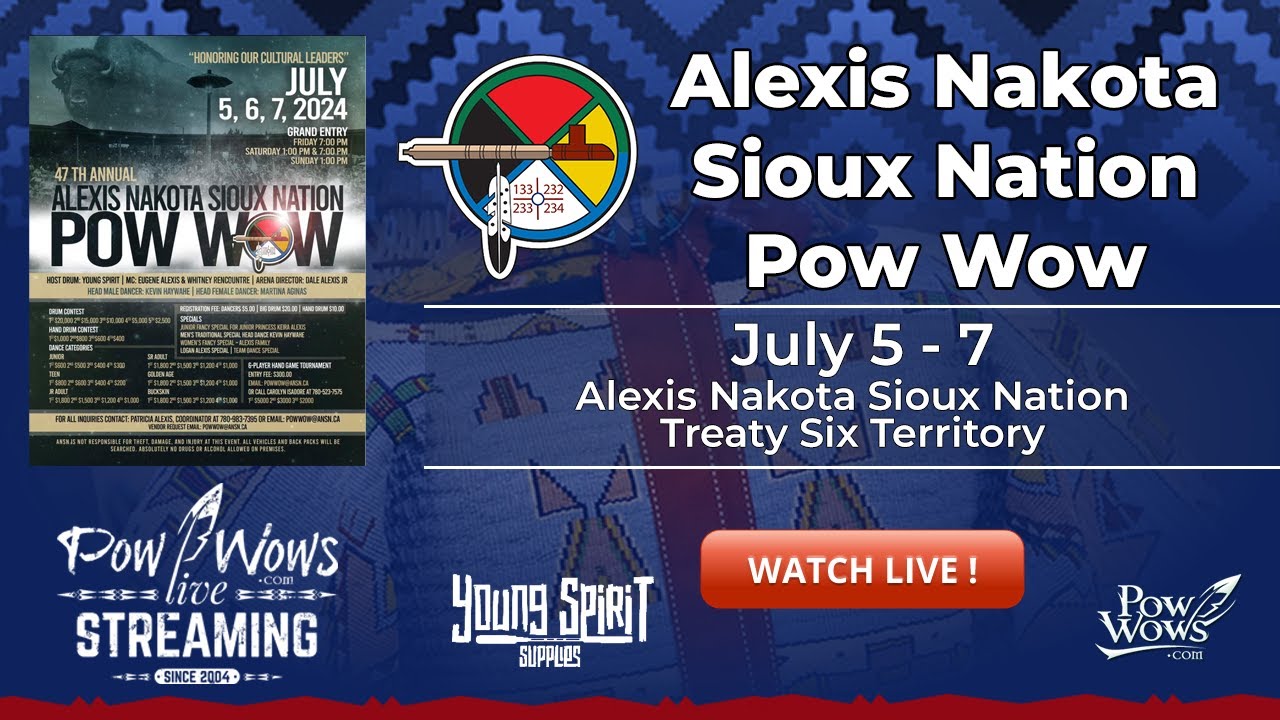 2024 Alexis Nakota Sioux Nation Pow Wow - Sunday