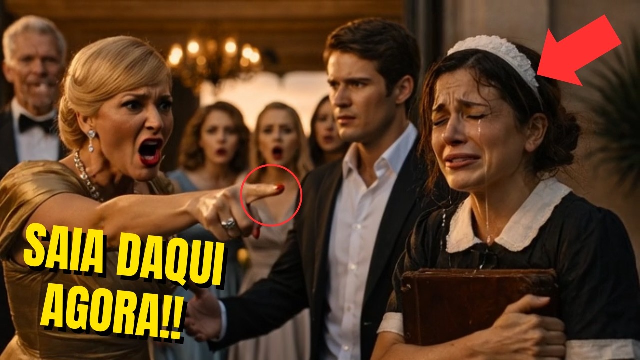 A EMPREGADA foi expulsa pela FAMÍLIA... logo depois o HERDEIRO relevou quem era ela