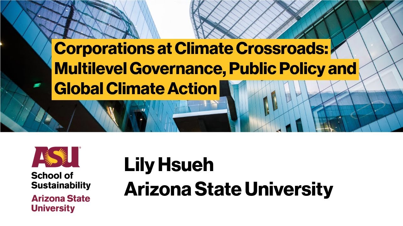 Corporations at Climate Crossroads: Multilevel Governance, Public Policy, and Global Climate Action