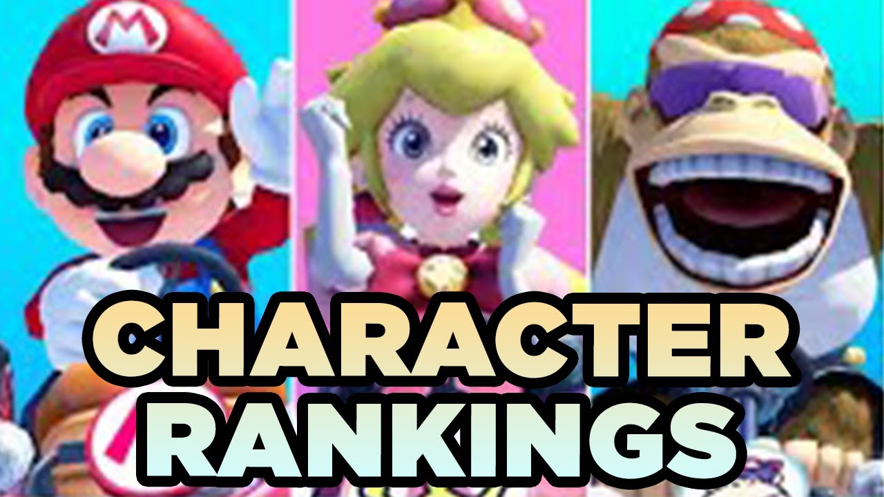 Ranking Every Character In Mario Kart 8 Deluxe