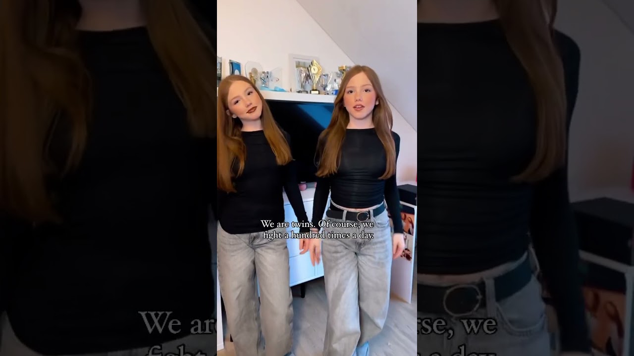 Ja, wir sind Zwillinge 😂😂.                             #trending #trendingshorts #twins #funny