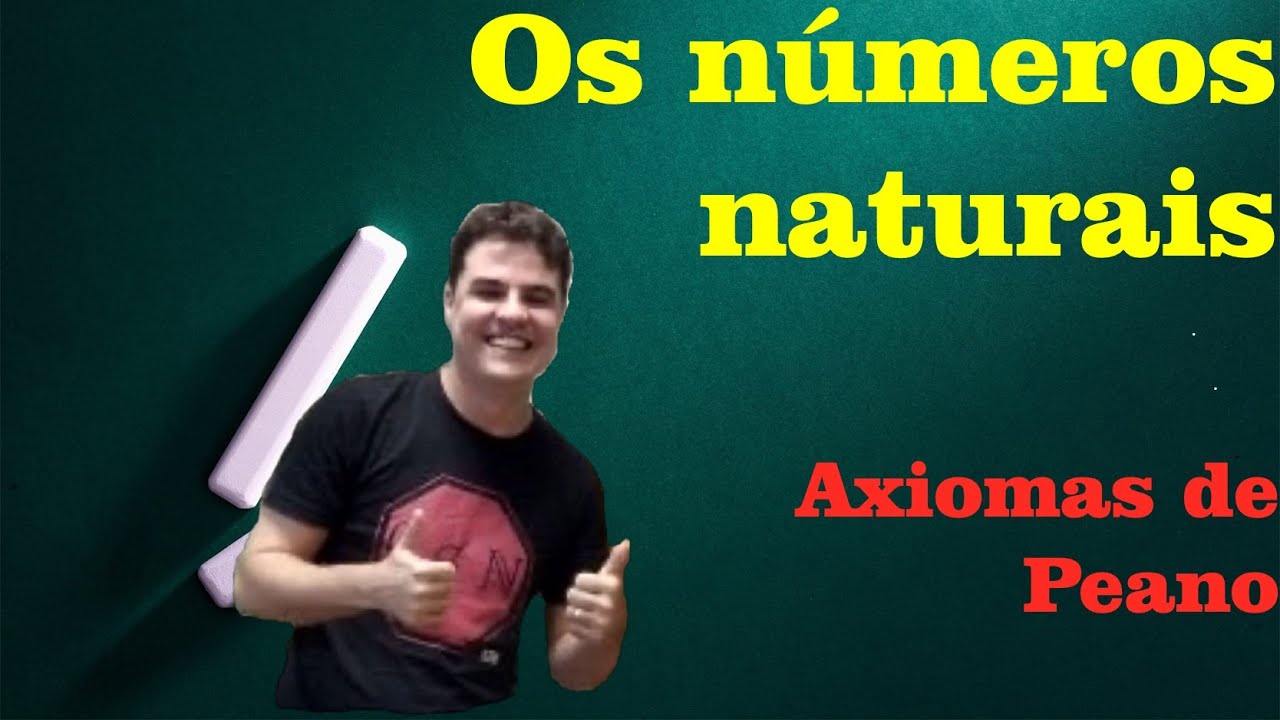 Teoria dos Conjuntos 07 | Números naturais: os axiomas de Peano