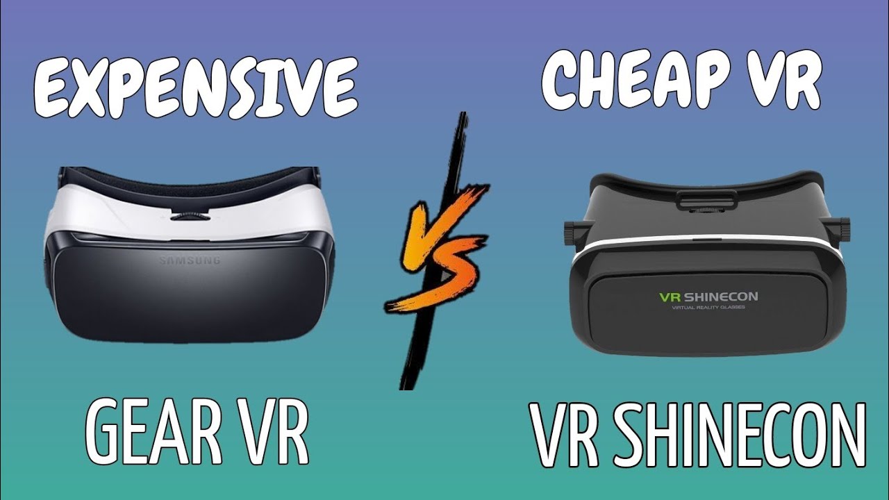 ДЕШЁВЫЕ И ДОРОГИЕ VR-гарнитуры | Gear VR против VR Shinecon